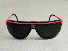 Vintage 1980 s Uvex Sportstyle 78 Sunglasses Unisex Black Pink Frame W Germany