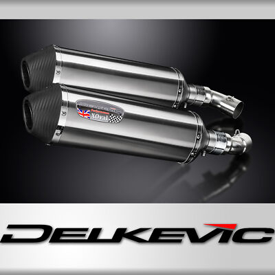 Ducati Monster 796 2010-2014 Slip On 13.5'' X-Oval Stainless Exhaust Muffler Kit