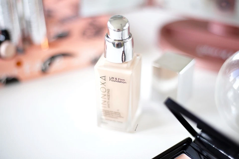 3x Innoxa Anti Ageing Lift & Firm Face Foundation Liquid Makeup #SAND Free Ship - image 4 of 4