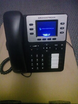 BUNDLE DEAL: Grandstream GXP2130 3-Line VoIP Telefon (POE) + PSU + Ethernet Kabel