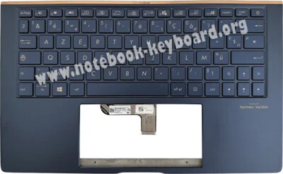 Clavier Français Topcase Original Asus ZenBook UX334FA UX334FAC Rétroéclairé - Photo 1/3