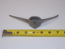 Vtg 1935 Chevrolet Chevy Car Vehicle Grille Hood Emblem Badge