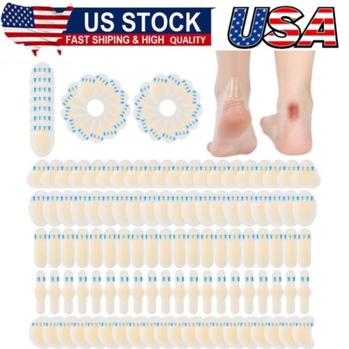 Blister Bandages Hydrocolloid Blister Pads for Heel Waterproof Adhesive Bandages
