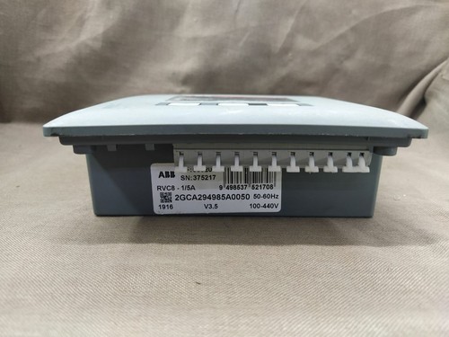ABB RVC Power Factor Controller RVC8-1/5A 2GCA294985A0050 100-440V - Picture 5 of 11