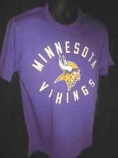 Minnesota Vikings NFL Men's G-III Tri Blend Shirt Medium,Large,XL or XXL