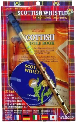 WALTONS Scottish Triple Whistle Pack with CD - MAKE ME A OFFER SALE NOW ON