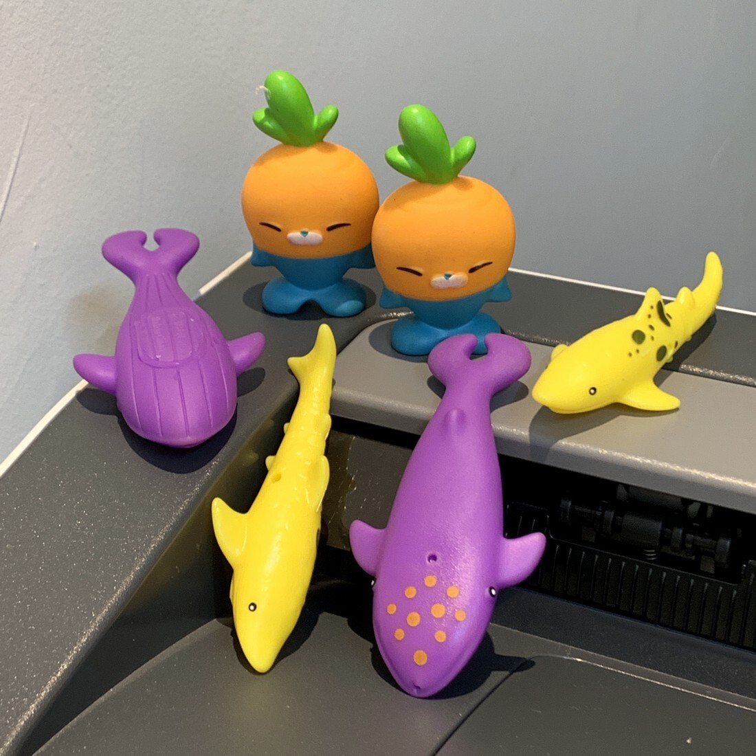 6X Fisher Price Octonauts THE VEGIMALS Tunip Barrot Codish Playset
