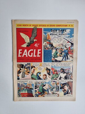 Eagle Comic Vol 7 No 39, 28th September 1956 A Spark-Proof Battery Locomotive