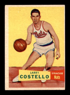1957 Topps #33 Larry Costello RC EX+ X3177748