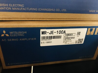 Mitsubishi Electric Servo Drive MR-JE-100A 1 Year Warranty Fast Shipping
