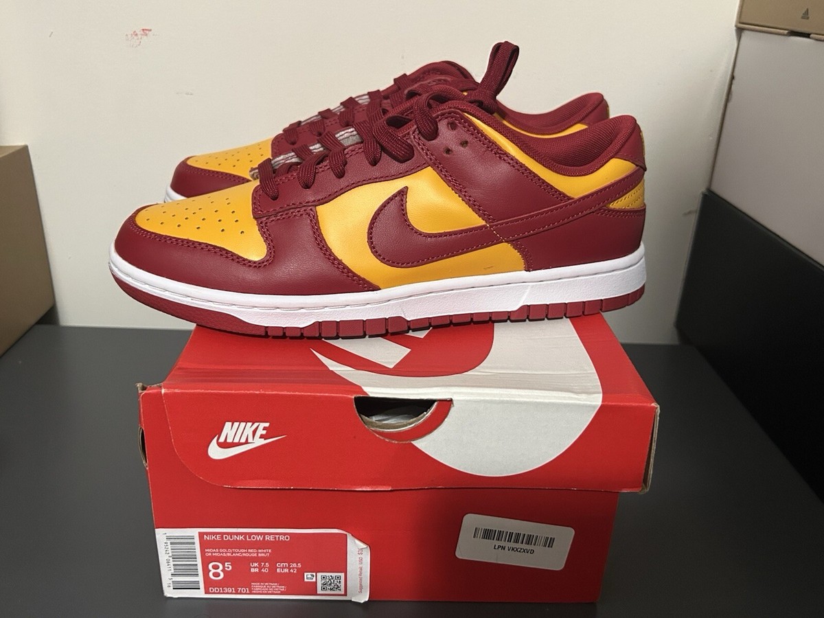 Nike Dunk Low Midas Gold Size 8.5 — DD1391 701 | eBay display picture 2