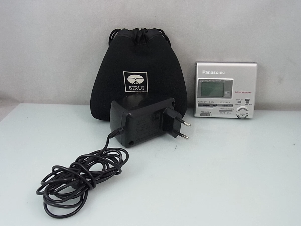 Panasonic SJ-MR100 Md Recorder Digital Mini Disc Portable Audio Player  Walkman