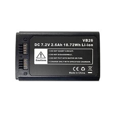 Battery 7.2V 18.72Wh VB26 Li-ion Battery for Godox V1S V1N V1C V1F V1O V1 Flash