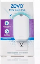 Electric Flying Insect Trap Starter Kit - Zevo | Mosquito Killer| Fruit Fly Trap