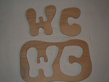 Türschild Eschenholz Handarbeit