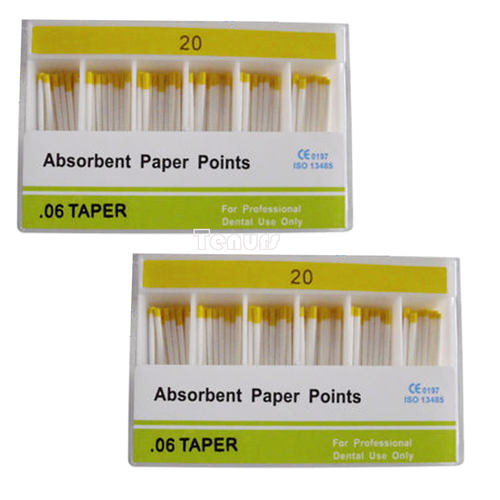 5Box Dental Absorbent Paper Points GP0.06#20 - Picture 4 of 6