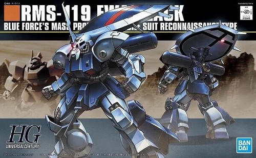 Bandai HGUC ZZ Gundam RMS-119 EWAC ZACK Eye-Zack 1/144 Scale Plastic Model Kit - Picture 1 of 5