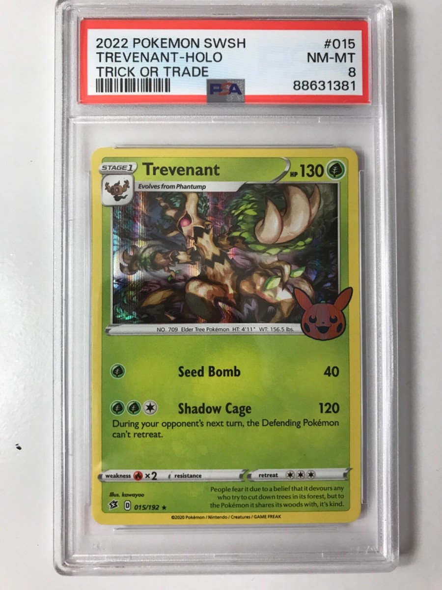 Pokémon Trick or Trade Trevenant 015/192 PSA | eBay