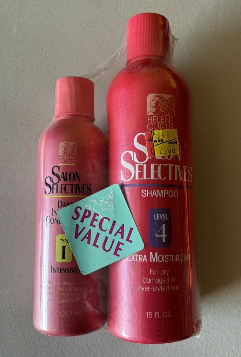Helene Curtis Salon Selectives Level 4 Shampoo And Conditioner