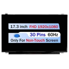 OEM Dell Alienware 17 17.3" FHD Matte EDP LCD Screen Panel Jwgj6 Lp173wf4 SP F4