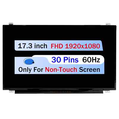 OEM Dell Alienware 17 17.3'' FHD Matte EDP LCD Screen Panel JWGJ6 LP173WF4 SP F4
