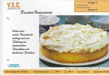 Karta receptur Vemmina - tort baiser Ricotta - grupa 2 przepis 18