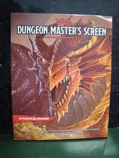 D D 5e Dungeon Master's Screen 2014 First Print with Cover Excellent Condition