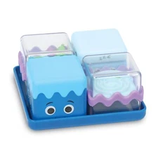 Cool Down Cubes Toddler Fidget Sensory Toy Four Calming Actions Kid Friendly