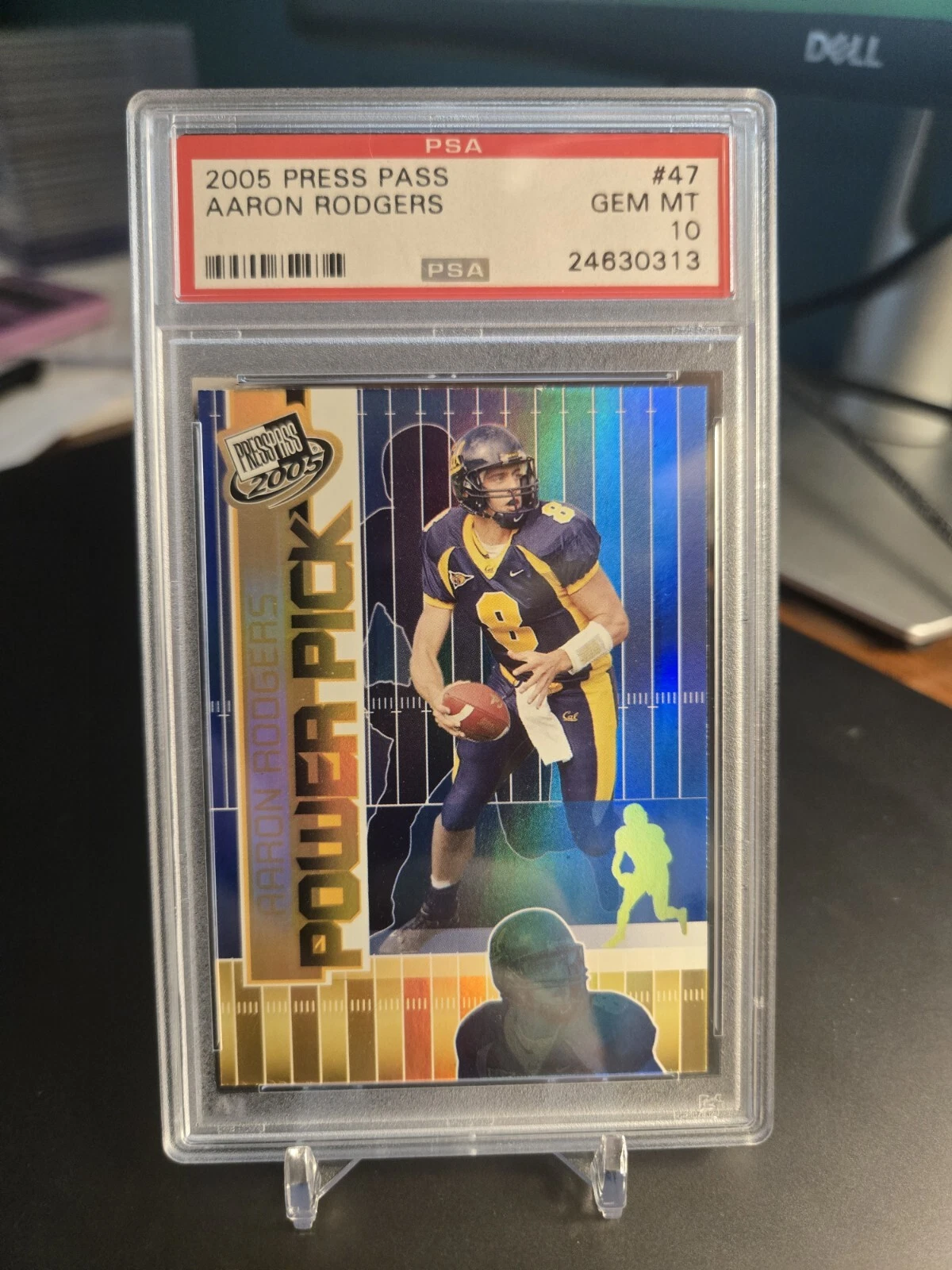 Aaron Rodgers Press Pass #47 Base