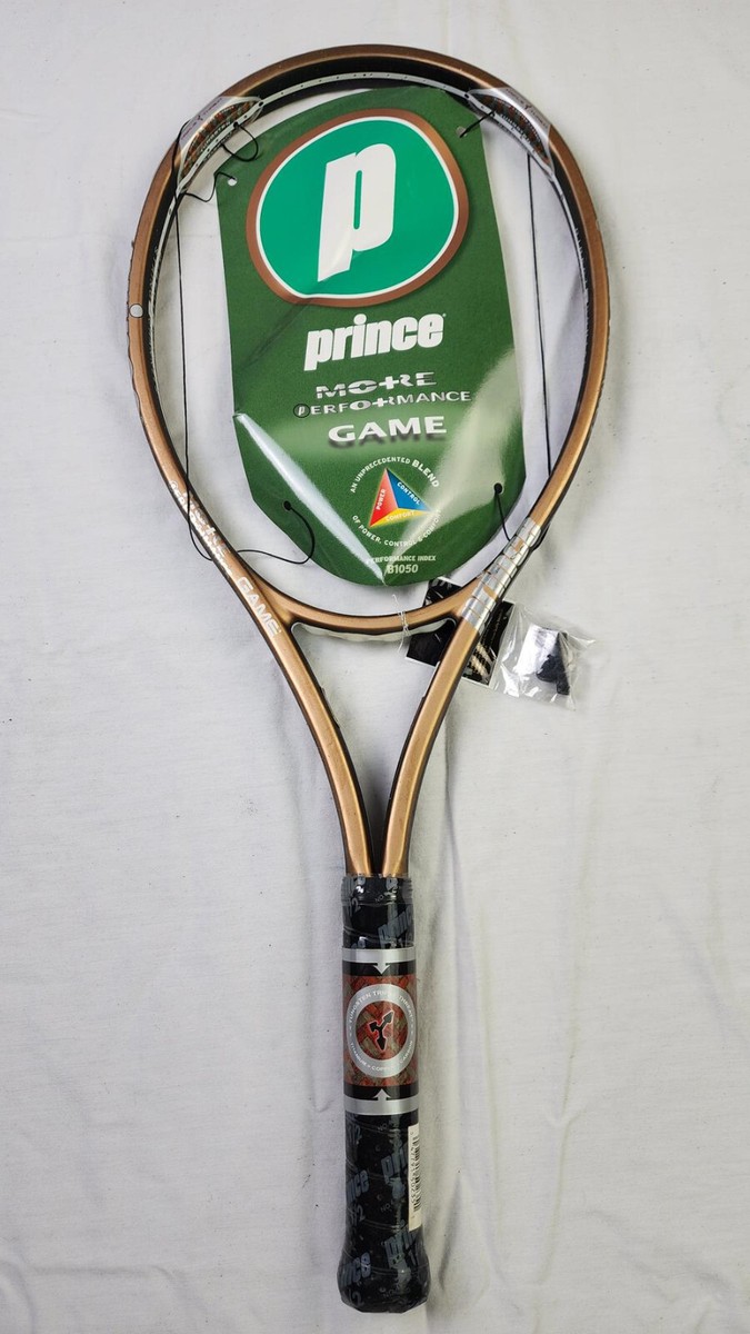 砂原良徳(MIDNIGHT BOWLERS)TRANSONIC Prince More Game B-105 Tennis Racket (TC84B) - 4 1/2 in