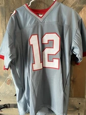 Football Jersey Brady #12 HALL OF FAME SPORTS MEMORABILIA 