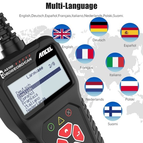Outil Diagnostic Voiture OBD2 Universel Lecteur de Code Scanner Support Francais - Photo 2/13