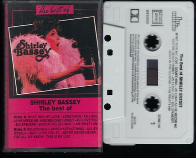 The Best Of Shirley Bassey What Now My Love Goldfinger I Am What MC Kassette 032