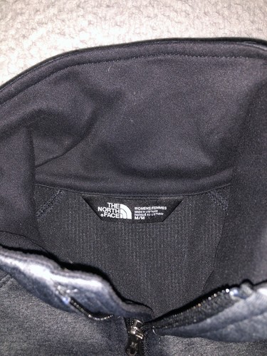 The North Face Weste Damen Medium schwarz Softshell Taschen Reißverschluss Bier Logo - Bild 13 von 16