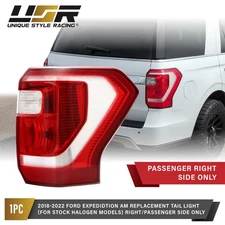 OE "JL1Z-13404-C" Incandescent Tail Light 1pc "Right" For 18-22 Ford Expedition