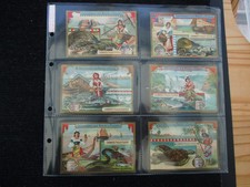 ONE COMPLETE SET OF SIX LIEBIG TRADE CARDS