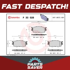 Brake Pads Set fits HYUNDAI ACCENT MC 1.6 Front 05 to 10 G4ED Brembo 581011GA00