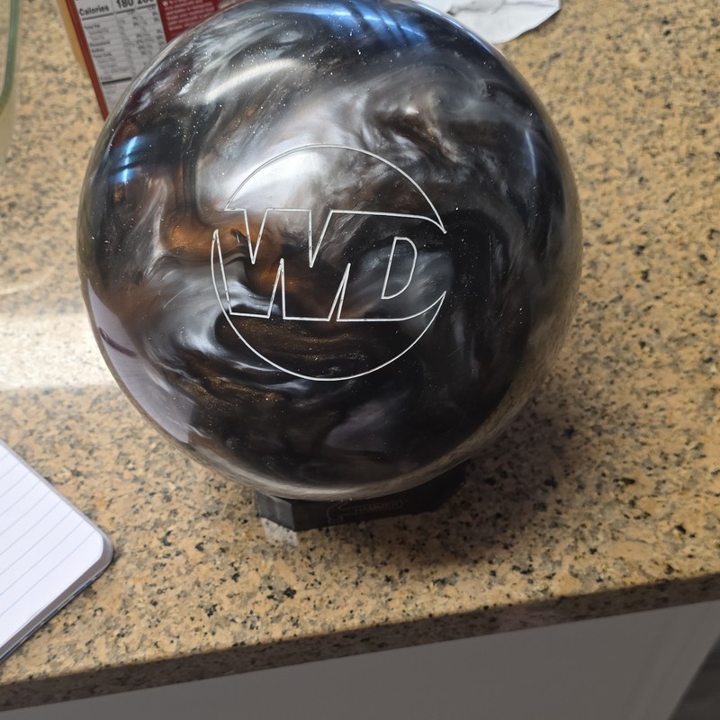 Columbia 300 Black/Gray/White Drilled 10.5 lb Ten-Pin Bowling Ball MPN 3Z100190