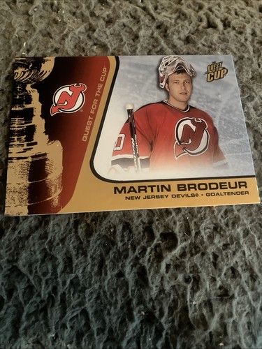2002-03 Quest For The Cup Gold #56 Martin Brodeur (292/325)