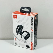 JBL Endurance Peak 3 Wireless Bluetooth In-Ear Sport Headphones Black Open Box