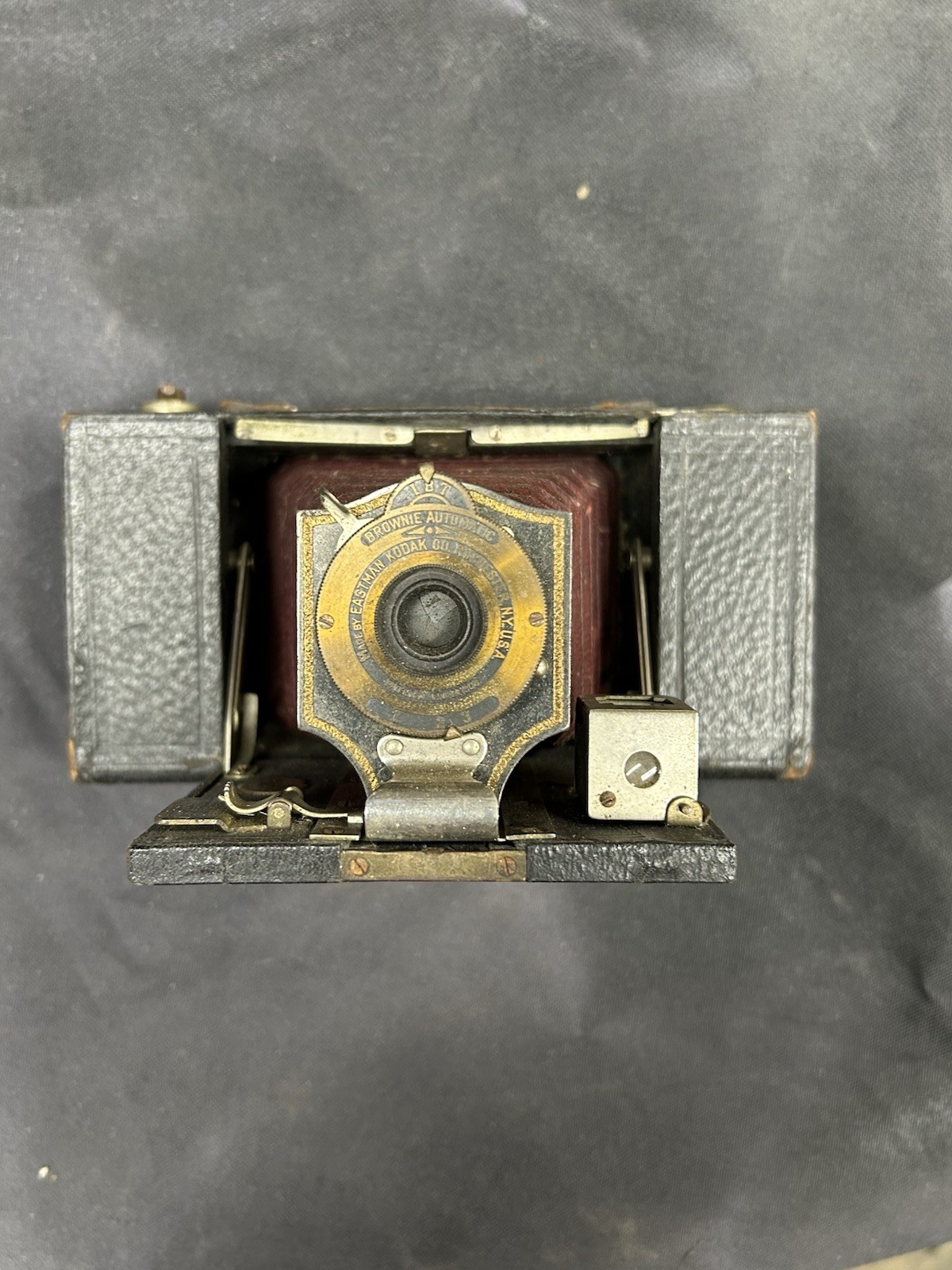 Kodak Brownie No. 2 Folding Pocket Brownie Model B 6x9 Folding Camera, Black