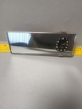 Rare 1930s Ford Rear View Mirror Western Clock Co. Lasalle Ill. Read