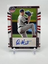 2024 Panini Stars & Stripes USA Baseball - Signatures #NTS-OM Omar Melendez