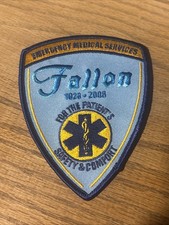 MASSACHUSETTS FALLON EMS Defunct EMT Emergency Medical Rare Vtg Rescue MA Patch