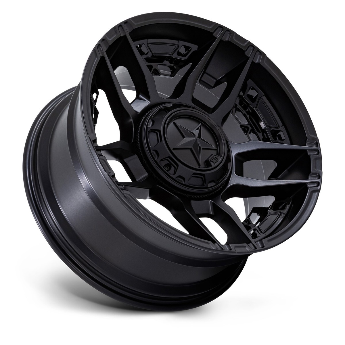 XD Series XD871 Slash Matte Black 20x10 8x180 -18mm