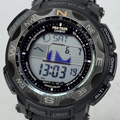 プロトレック PRW-2500YT CASIO PROTREK PRW-2500YT Titanium Multiband 6 Solar Triple Sensor