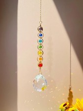 Crystal Suncatcher Prisms Sun Catcher Rainbow Maker Home/Window Hanging Decor