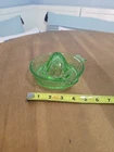 Vintage 1930's Uranium Glass Juicer/Green depression glass - Thumb Tab