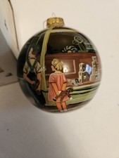 NEW 1998 John Deere Christmas Ornament Walter Haskell Hinton "A Friend in Need"