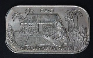 TONGA 1 Pa'anga 1980 Copper/Nickel F.A.O. aUNC 4376